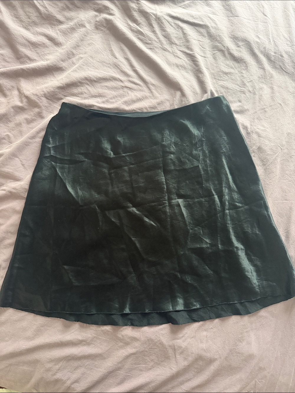 Vince Short Satin Slip Skirt
